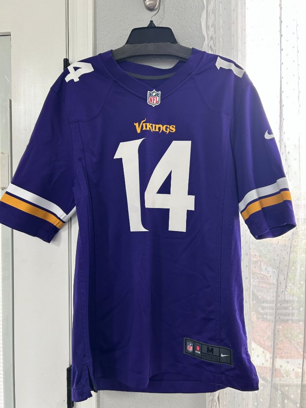 Nike Minnesota Vikings Stefon Diggs #14 NFL Jersey Purple Men’s M